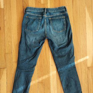 GAP Premium skinny ankle jeans low rise size 4